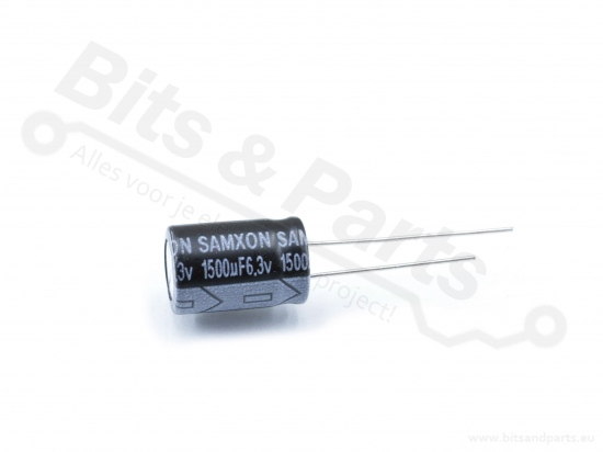 Capacitor 1500µF 6,3V
